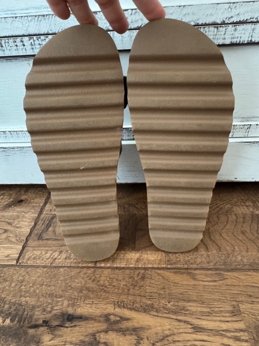 Reef Cushion Vista Hi Black Platform Shoes Sandals Women's Size 9.5 - Picture 5 of 6